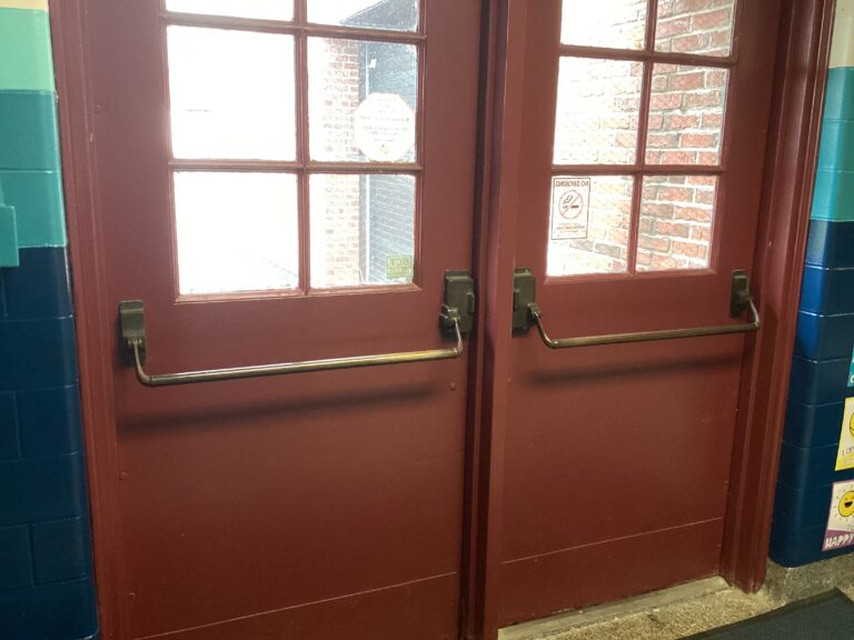 Erieview panic bars on doors